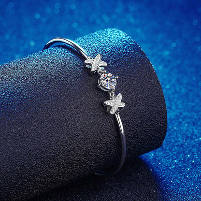 [KELA]ELEGANT BOW-KNOT MOISSANITE BRACELET