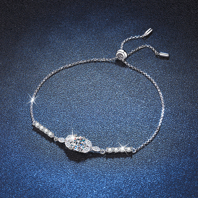 [KELA]BLOOMING STAR-FLOWER MOISSANITE BRACELET