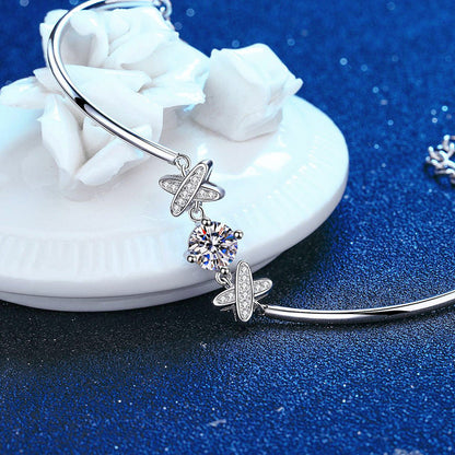 [KELA]ELEGANT BOW-KNOT MOISSANITE BRACELET