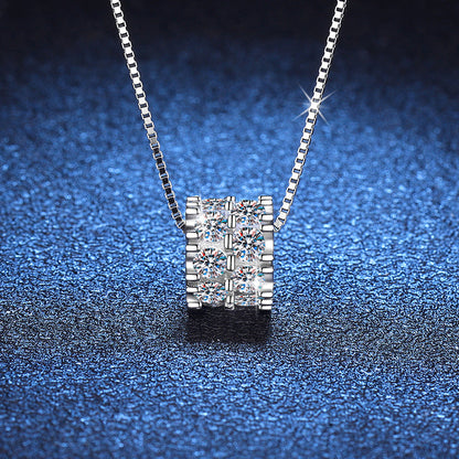 [KELA]ELEGANT SLIM-WAIST MOISSANITE NECKLACE