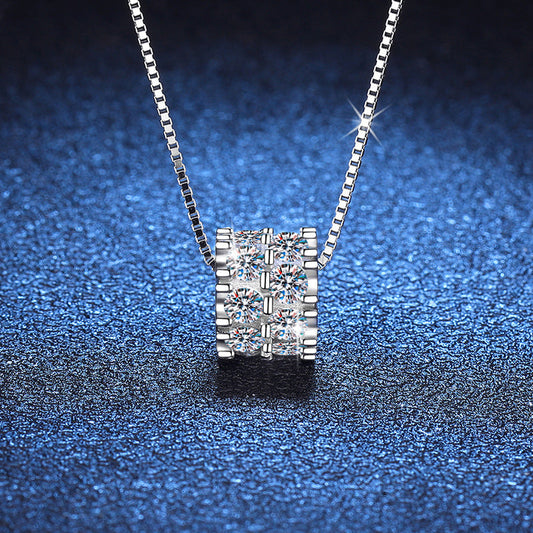 [KELA]ELEGANT SLIM-WAIST MOISSANITE NECKLACE