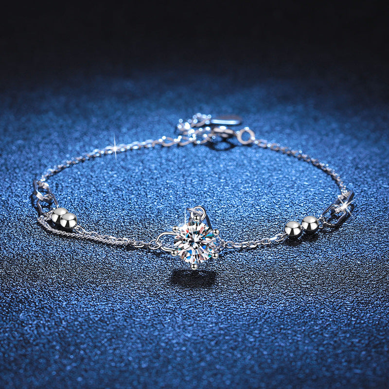 [KELA]CLASSIC SOLITAIRE MOISSANITE BRACELET