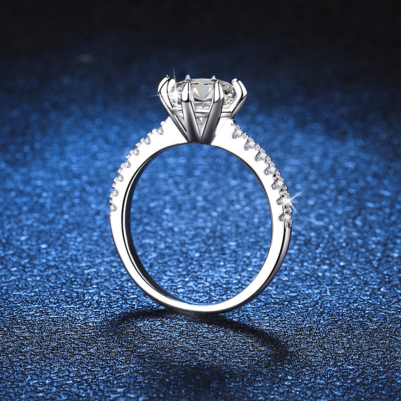 [KELA]BOLD TIGER CLAW MOISSANITE ENGAGEMENT RING
