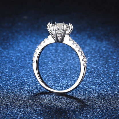 [KELA]BOLD TIGER CLAW MOISSANITE ENGAGEMENT RING