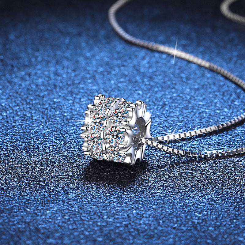 [KELA]ELEGANT SLIM-WAIST MOISSANITE NECKLACE