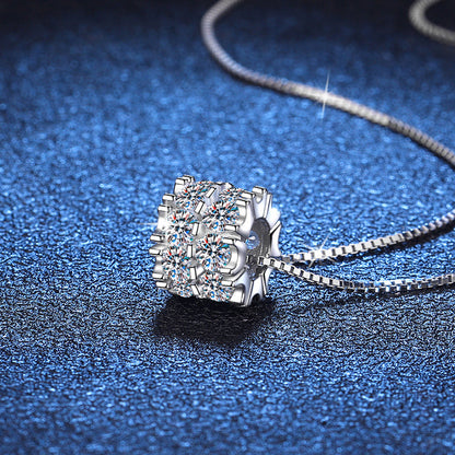[KELA]ELEGANT SLIM-WAIST MOISSANITE NECKLACE