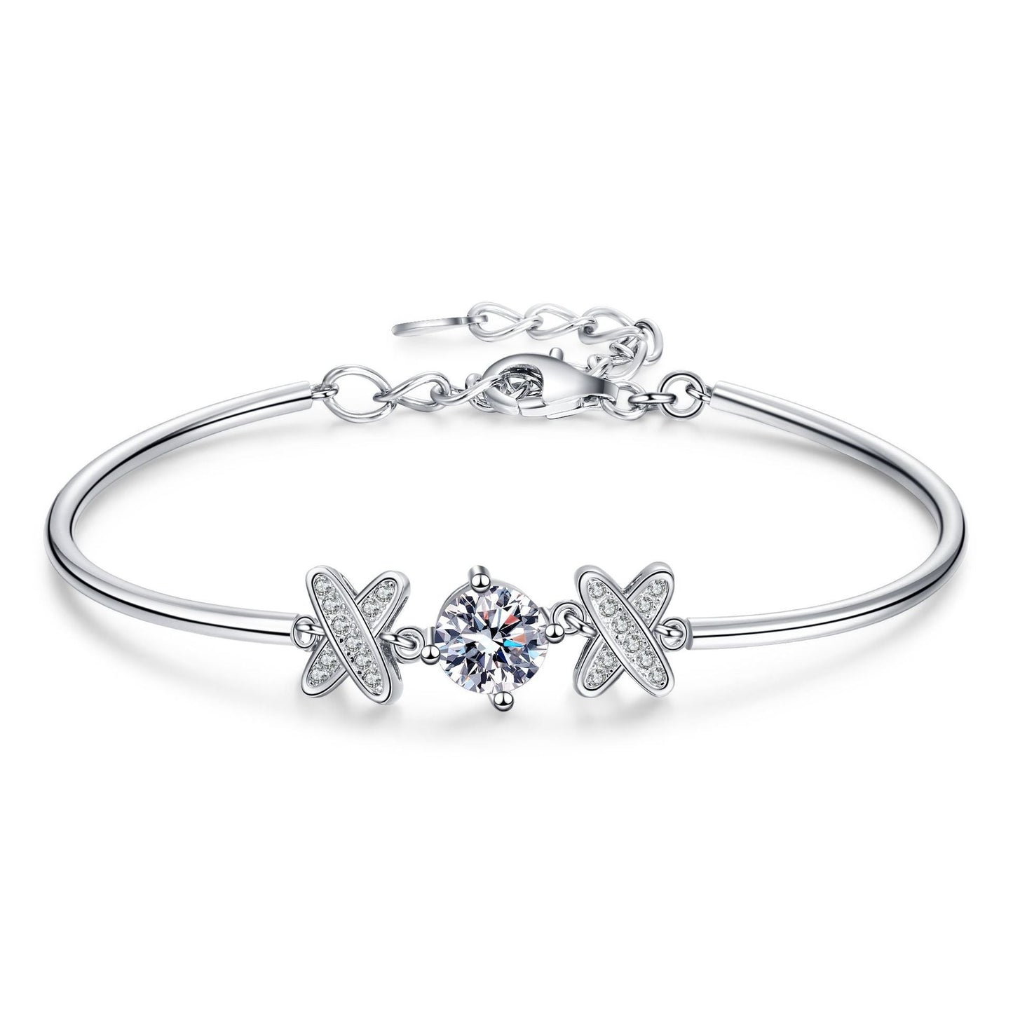 [KELA]ELEGANT BOW-KNOT MOISSANITE BRACELET
