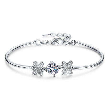 [KELA]ELEGANT BOW-KNOT MOISSANITE BRACELET