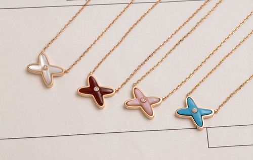 [KELA]JEUX DE NECKLACE 1 DIAMOND