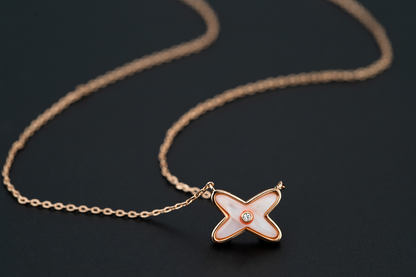 [KELA]JEUX DE NECKLACE 1 DIAMOND
