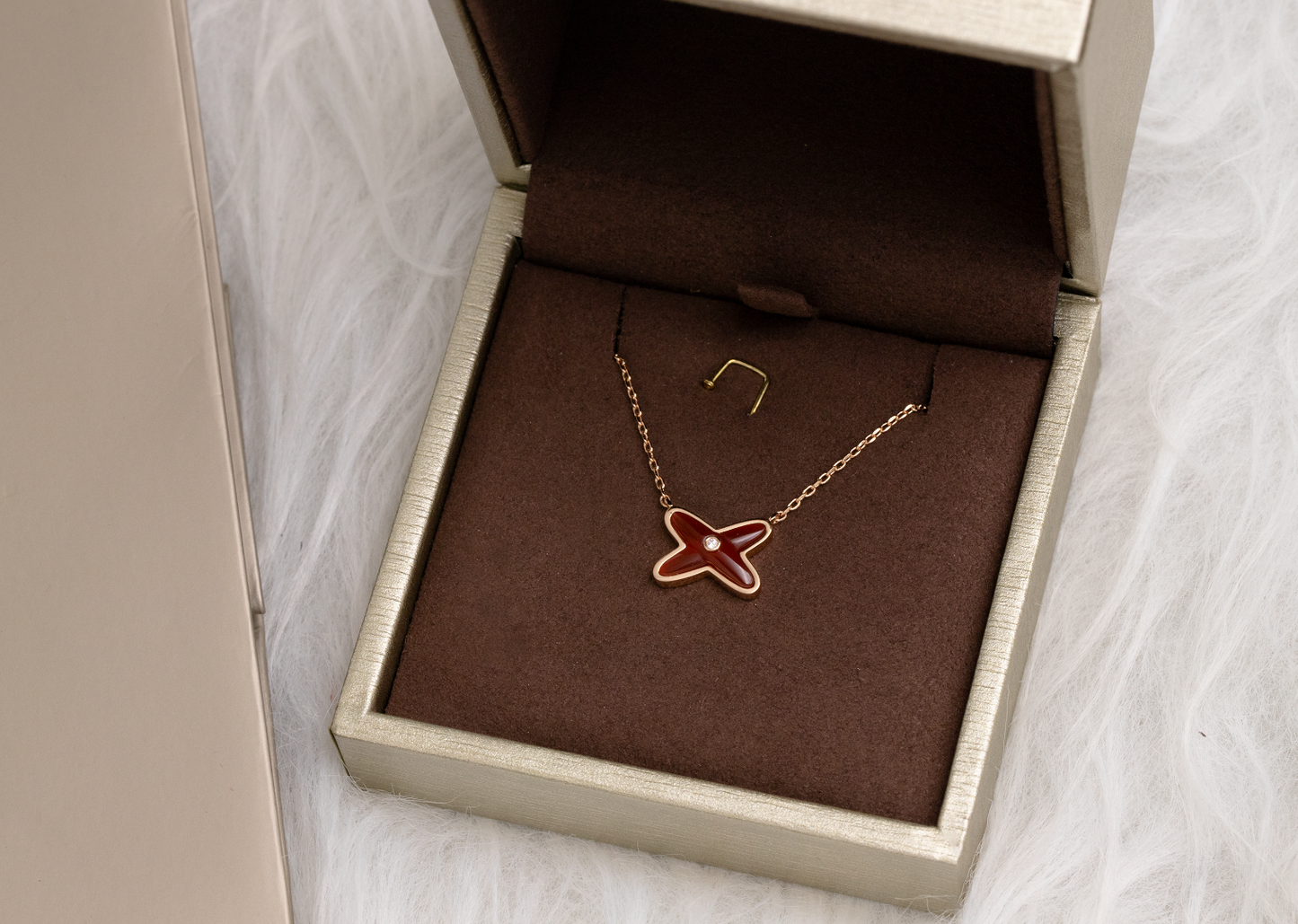 [KELA]JEUX DE NECKLACE 1 DIAMOND