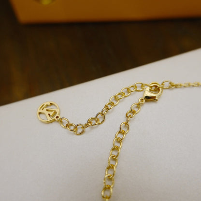 [KELA]BLOOMING SUPPLE NECKLACE BRASS