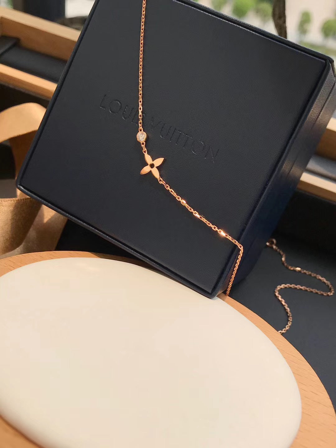 [KELA]BLOSSOM PENDANT ROSE GOLD AND DIAMOND