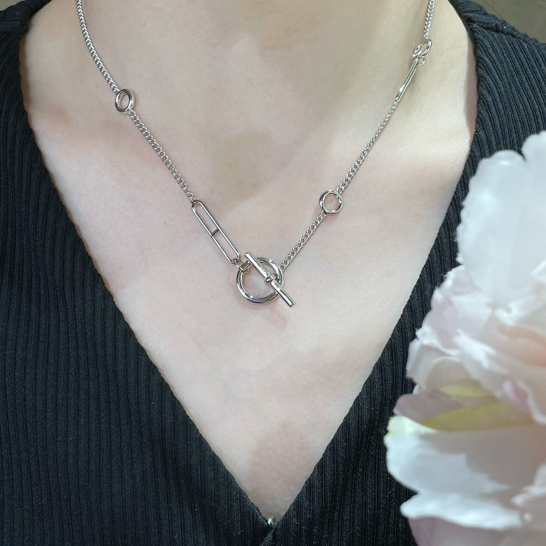 [KELA]HM STERLING CHAINE D'ANCRE HEART