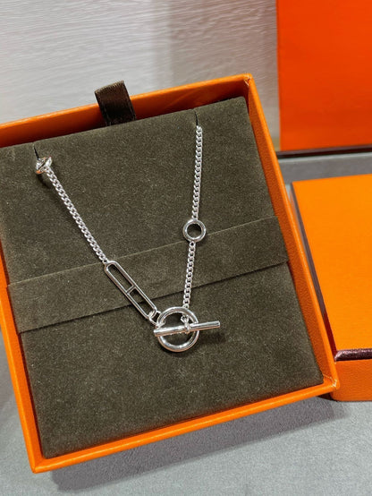 [KELA]HM STERLING CHAINE D'ANCRE HEART