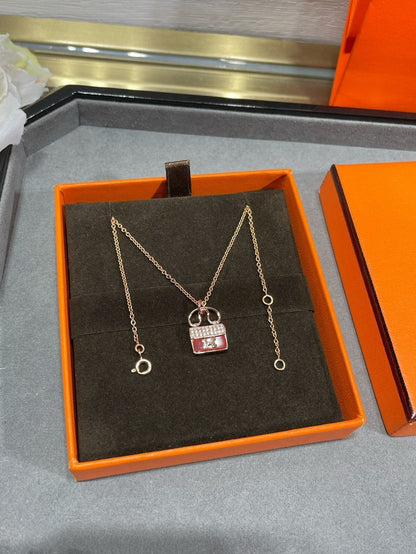 [KELA]H CIRCE MOISSANITE PENDANT NECKLACE GOLD