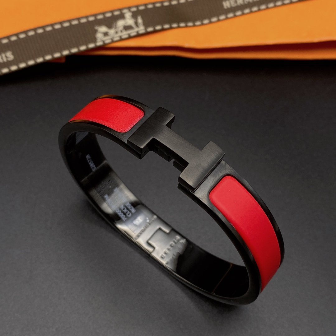 [KELA]CLIC HM SO BLACK RED BRACELET
