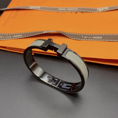 [KELA]CLIC HM SO BLACK GREY BRACELET