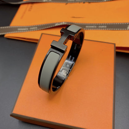 [KELA]CLIC HM SO BLACK GREY BRACELET