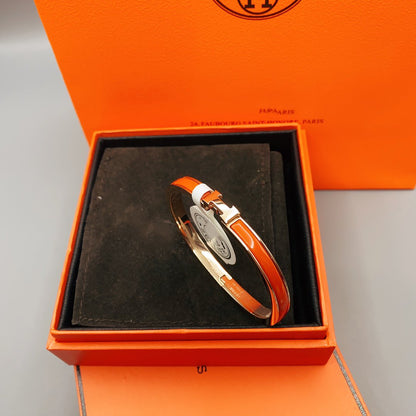 [KELA]CLASSIC HM CLIC RED 8MM ENAMEL BRACELET