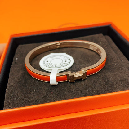 [KELA]CLASSIC HM CLIC RED 8MM ENAMEL BRACELET