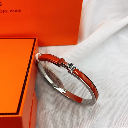 [KELA]CLASSIC HM CLIC RED 8MM ENAMEL BRACELET