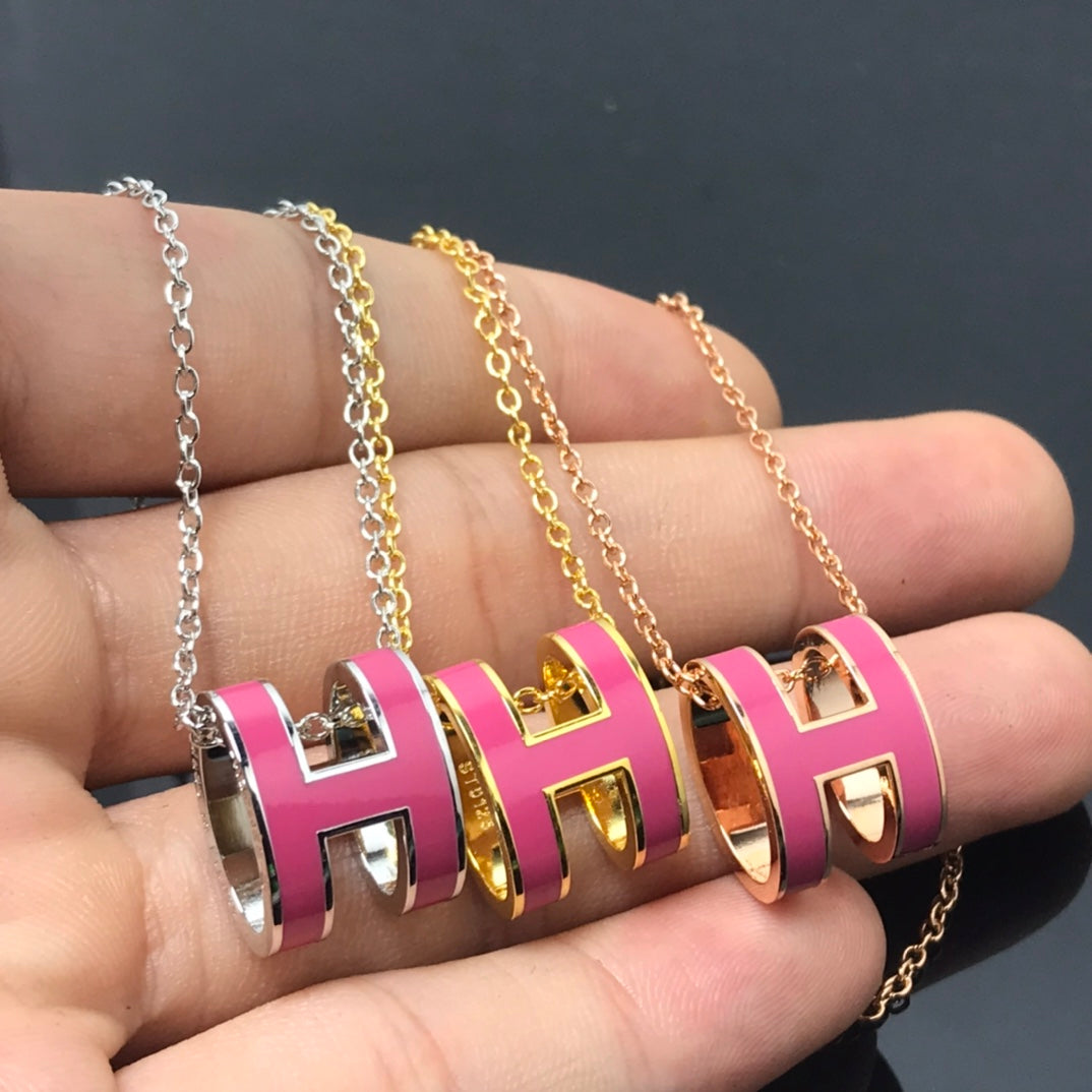 [KELA]H NECKLACE PINK