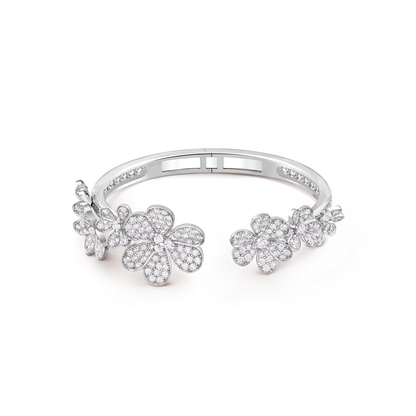[KELA]LUMINOUS BLOSSOM OPEN BANGLE