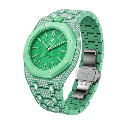 [KELA]Royal Oak Pop Exclusive Bioceramic Case & Bioceramic Strap Full Diamond