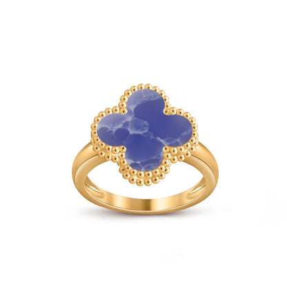 [KELA]LUCKY CLOVER VINTAGE GOLD RING COLLECTION