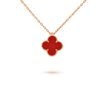[KELA]9.5MM MINI CLOVER PENDANT NECKLACE COLLECTION