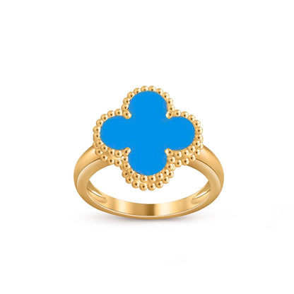 [KELA]LUCKY CLOVER VINTAGE GOLD RING COLLECTION
