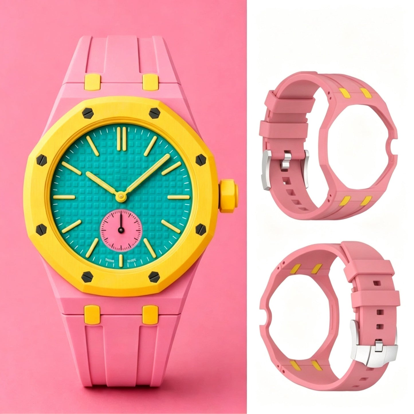 [KELA]ROYAL OAK POP EXCLUSIVE RUBBER STRAP