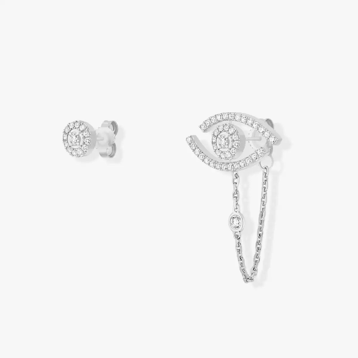 [KELA]LUCKY EYE DIAMOND EARRINGS