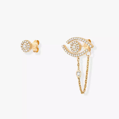 [KELA]LUCKY EYE DIAMOND EARRINGS