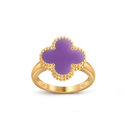 [KELA]LUCKY CLOVER VINTAGE GOLD RING COLLECTION