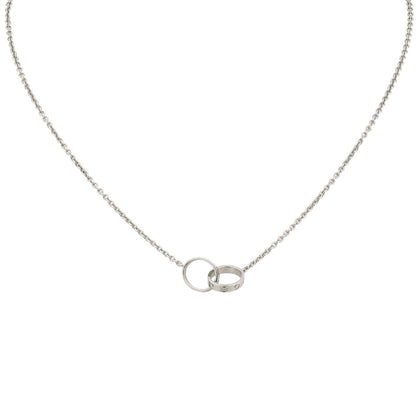 [KELA]LOVE DOUBLE-RING PENDANT NECKLACE