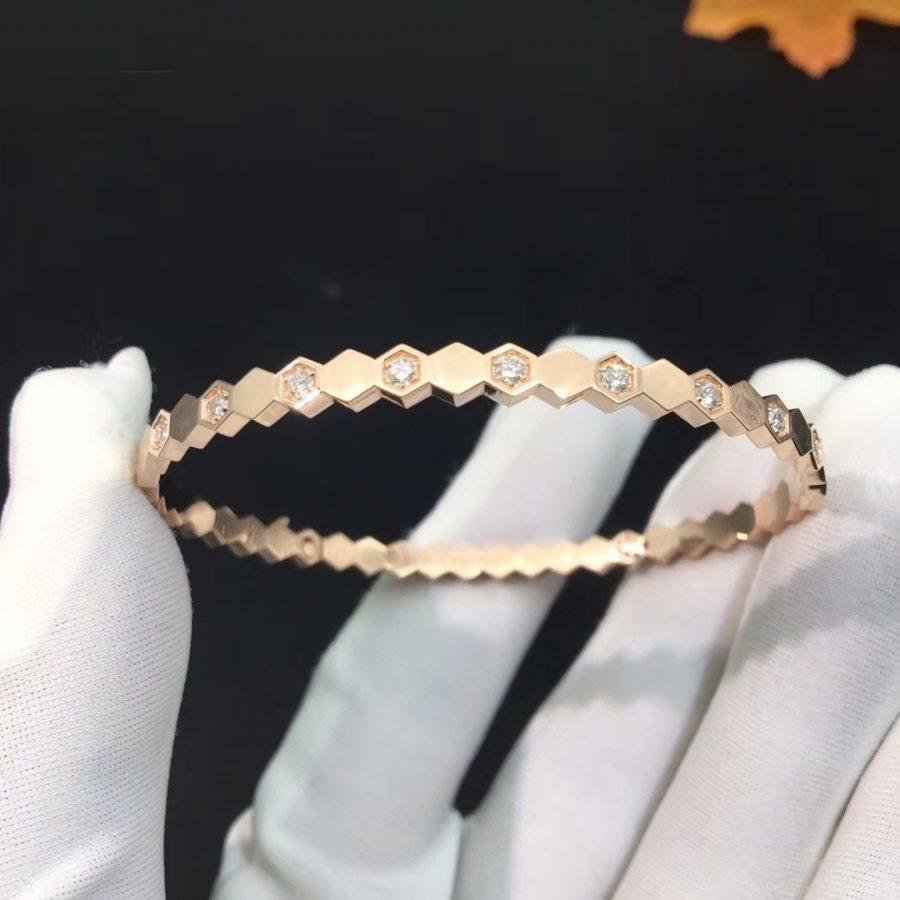 [KELA]BEE LOVE ROSE GOLD DIAMOND BRACELET