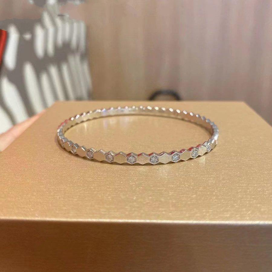 [KELA]BEE LOVE SILVER DIAMOND BRACELET