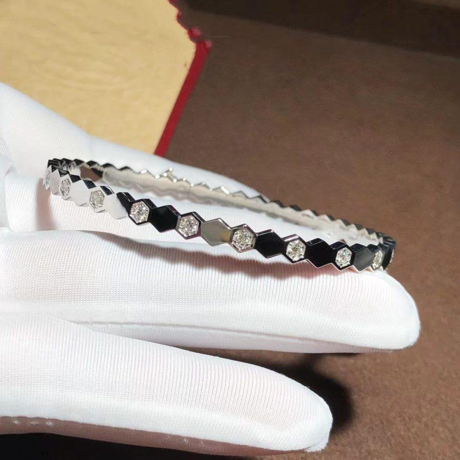 [KELA]BEE LOVE SILVER DIAMOND BRACELET