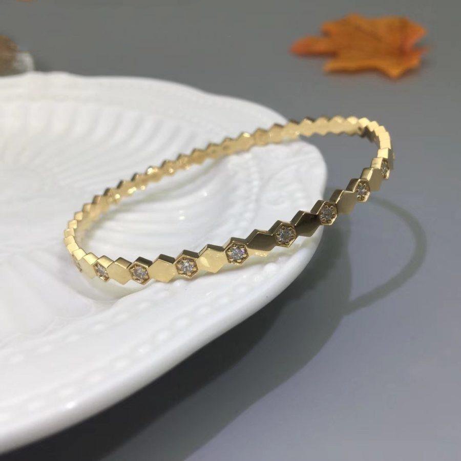 [KELA]BEE LOVE GOLD DIAMOND BRACELET