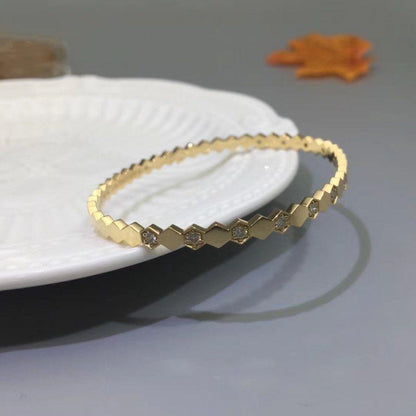 [KELA]BEE LOVE GOLD DIAMOND BRACELET