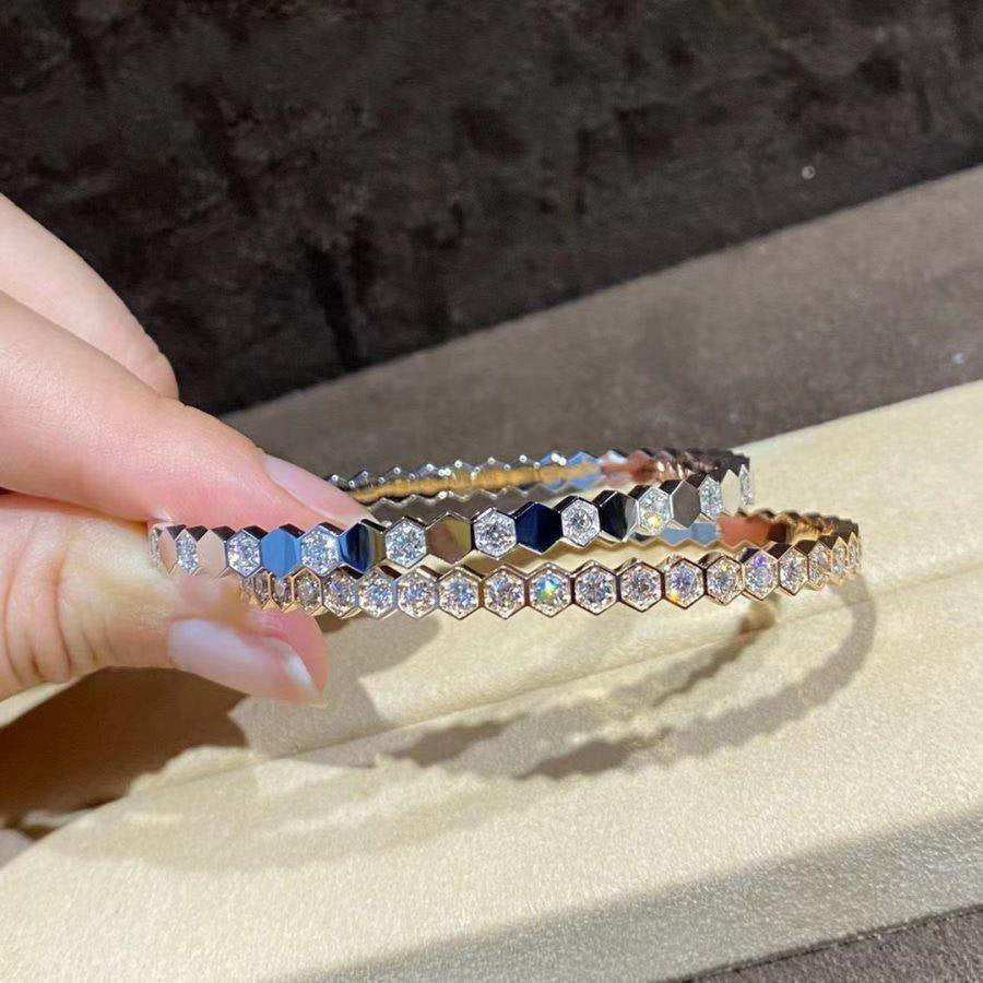 [KELA]BEE LOVE GOLD BRACELET FULL DIAMOND