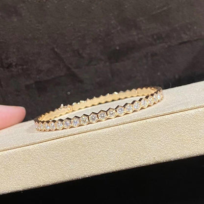 [KELA]BEE LOVE GOLD BRACELET FULL DIAMOND
