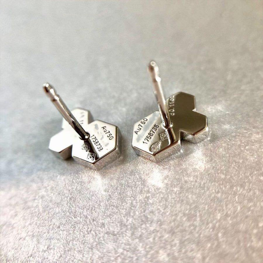 [KELA]BEE LOVE SILVER DIAMOND EARRINGS
