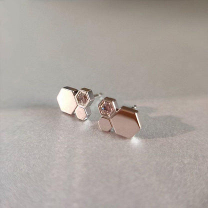 [KELA]BEE LOVE SILVER DIAMOND EARRINGS