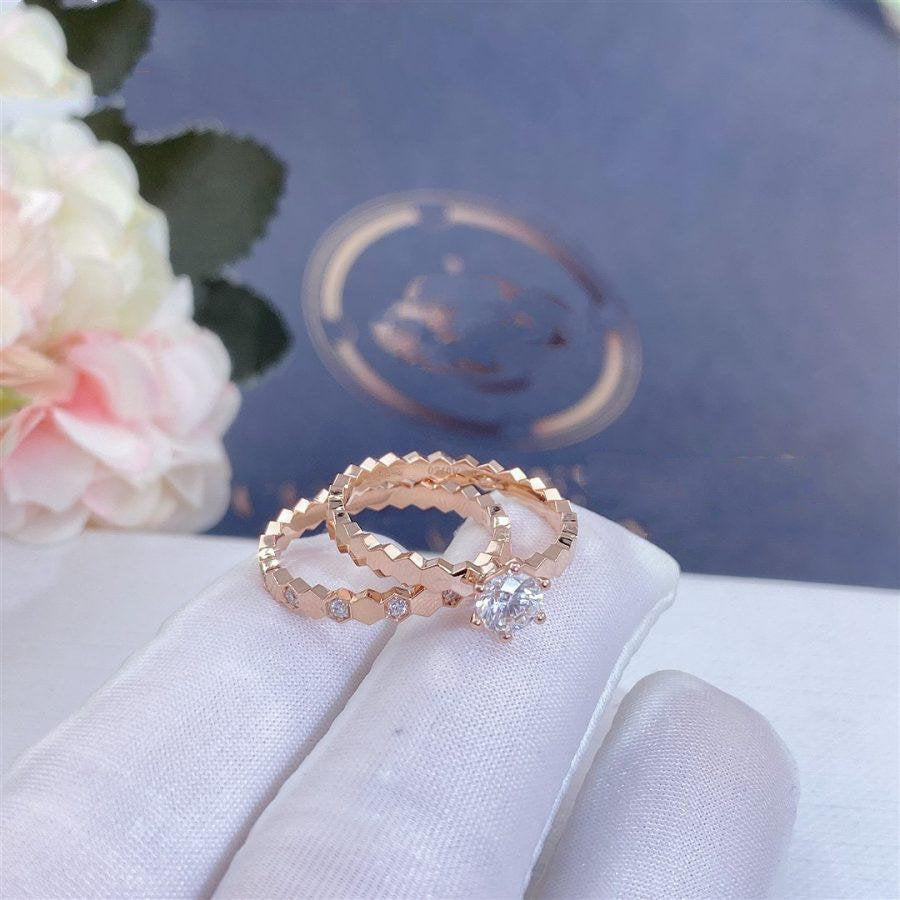 [KELA]BEE LOVE RING ROSE GOLD DIAMOND