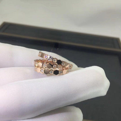 [KELA]BEE LOVE RING ROSE GOLD DIAMOND