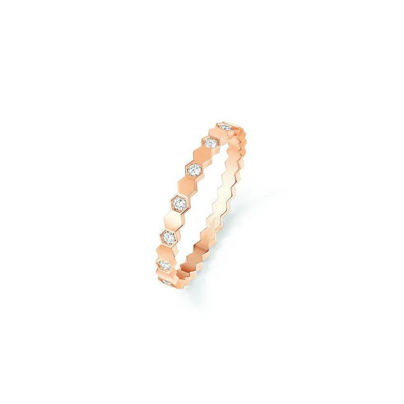[KELA]BEE LOVE RING ROSE GOLD DIAMOND