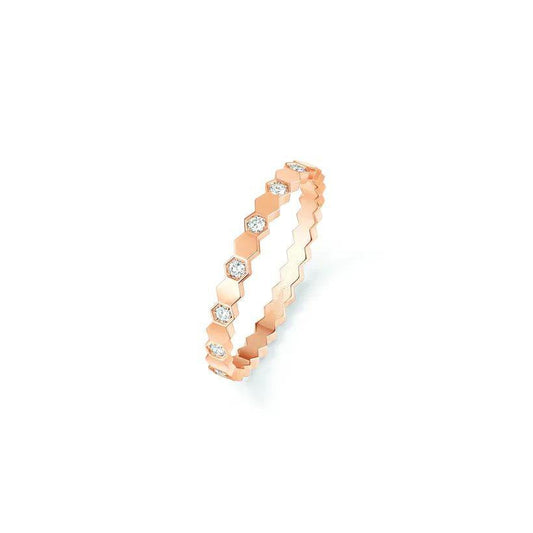 [KELA]BEE LOVE RING ROSE GOLD DIAMOND